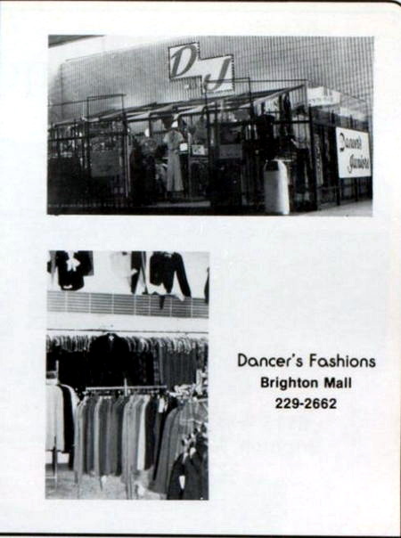 Brighton Mall - Dancers Fashions 1981 (newer photo)
